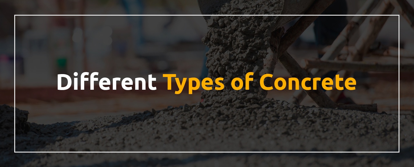 Compressive core strength of concrete according to the mix types and